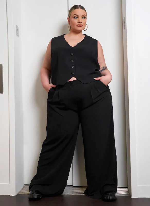 office-babe-wide-leg-trousers-black