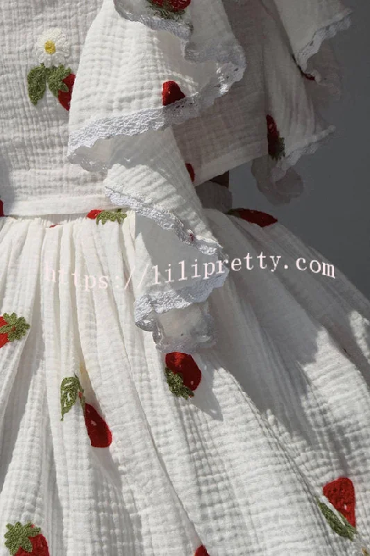 ranier-cotton-linen-blend-strawberry-print-ruffle-blouse-and-elastic-waist-mini-skirt-set