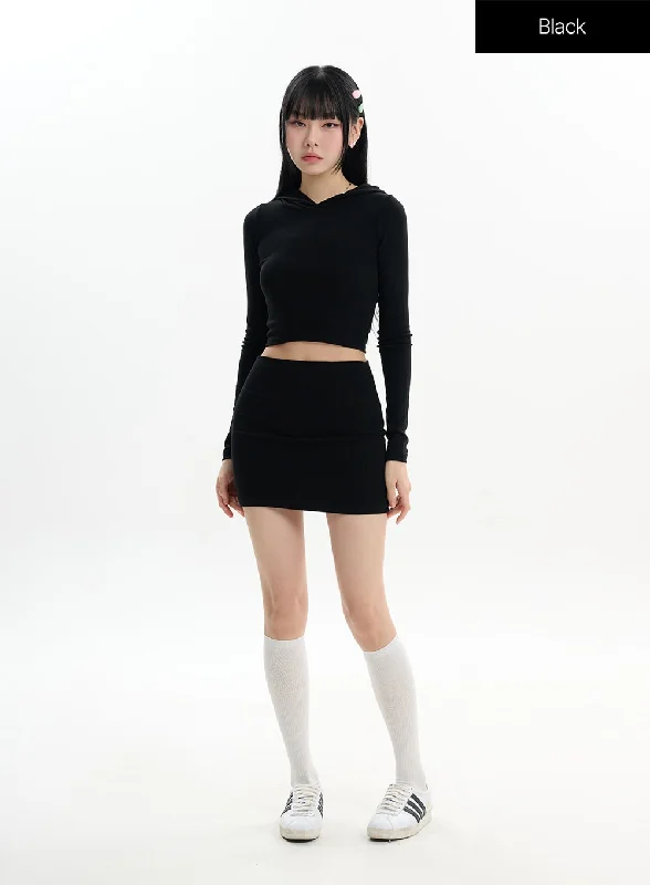 solid-long-sleeve-hoodie-mini-skirt-set-if413