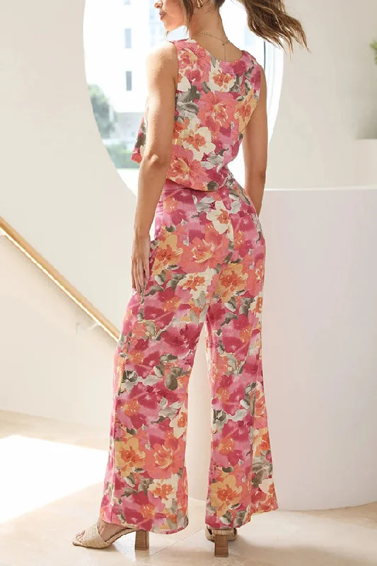 truly-darling-floral-square-neck-tank-and-high-rise-wide-leg-pants-set