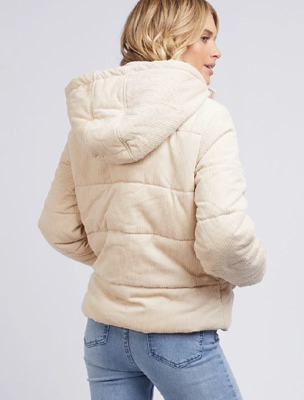 All About Eve Cali Cord Puffer