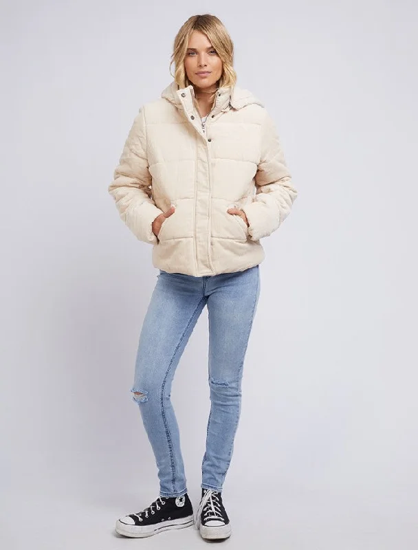 All About Eve Cali Cord Puffer