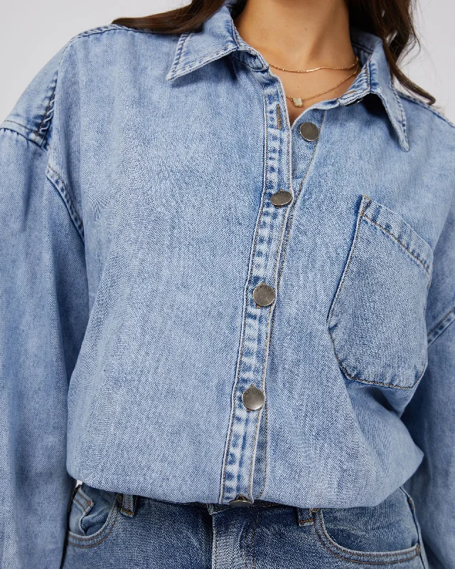 All About Eve Maci Denim Shirt