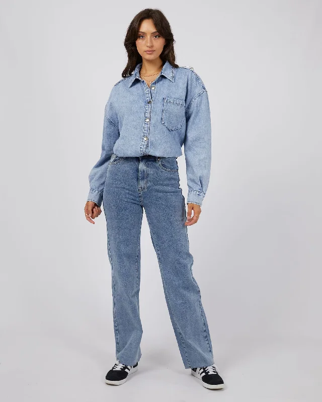 All About Eve Maci Denim Shirt