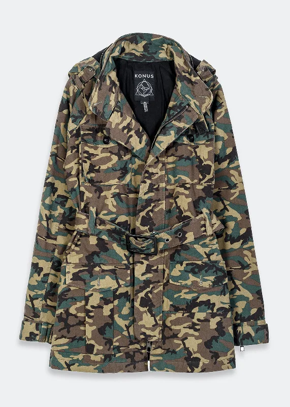 Konus Women's Camouflage Military Jacket