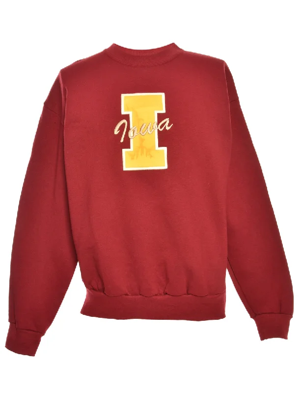 Iowa Printed Sweatshirt - M