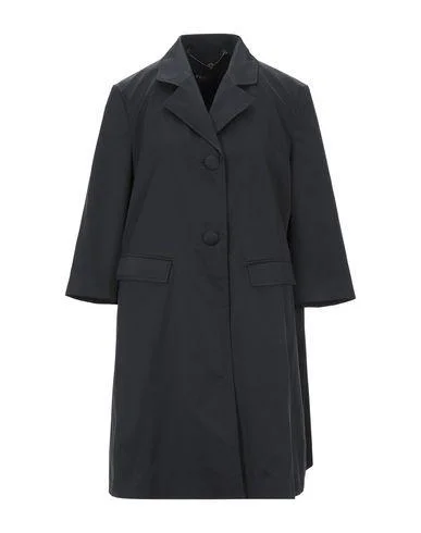 Twinset Women Overcoat Black 12 UK