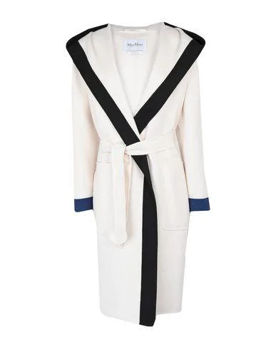 Max Mara Women Coat Ivory 12 UK