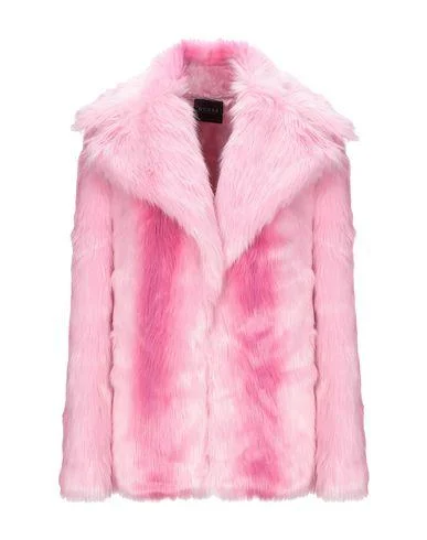 Guess Women Faux fur Pink S INT