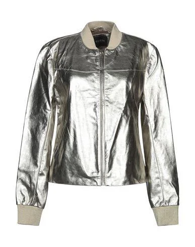 Guess Women Jacket Platinum XS INT