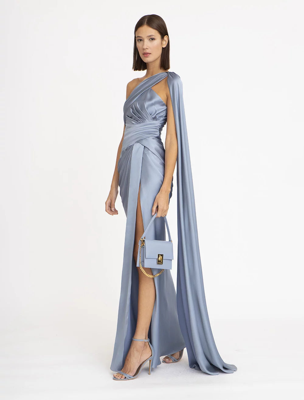 Radiant Satin Dress