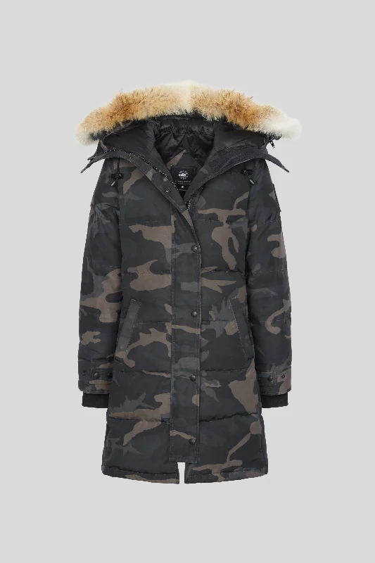 Shelburne Parka Black Label Print