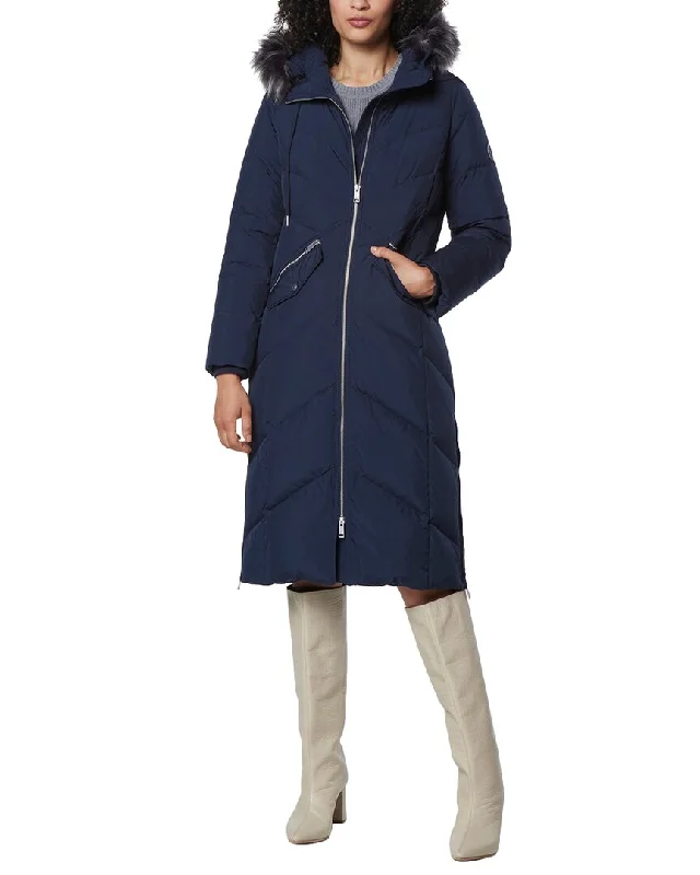 Andrew Marc Essential Long Down Jacket