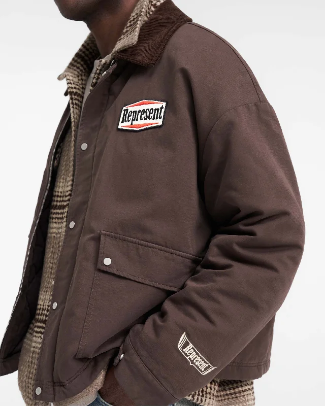 Utility Carpenter Jacket - Vintage Brown