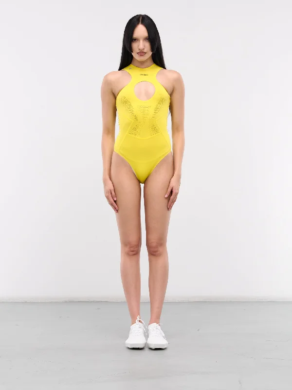 Puma Bodysuit (62796885-COURT-YELLOW)