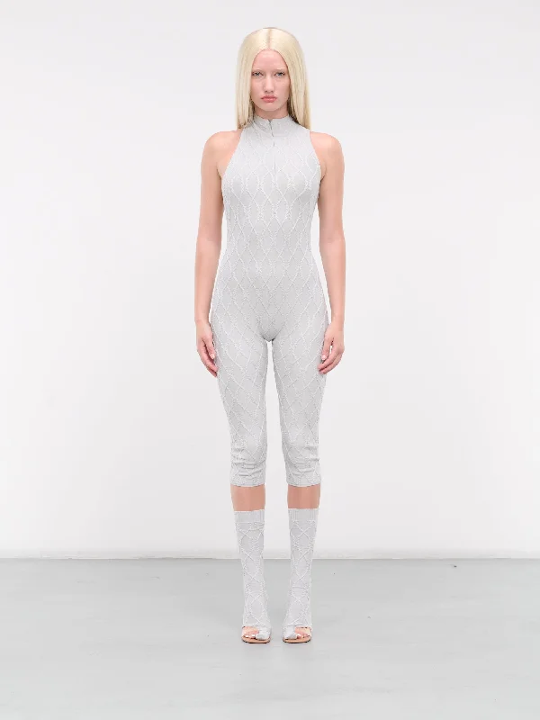 Racer Bodysuit (998-933-GREY)