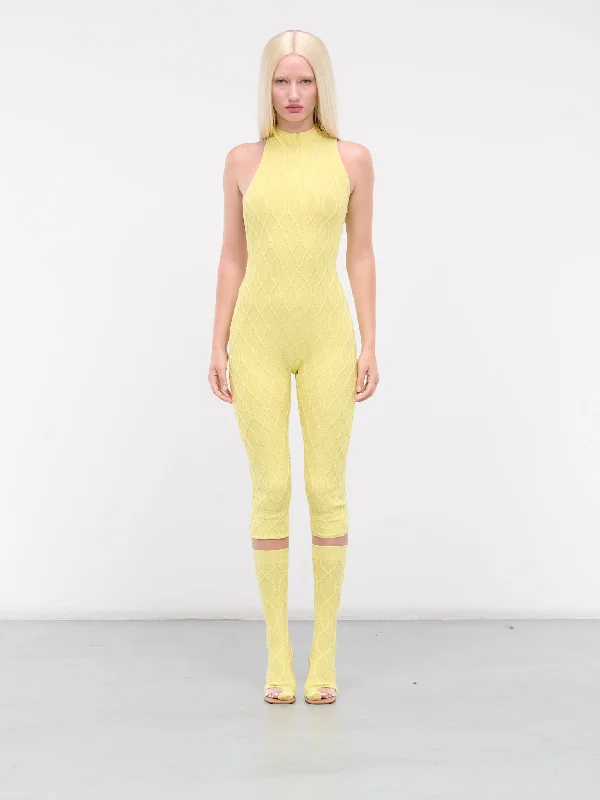 Racer Bodysuit (998-933-YELLOW)