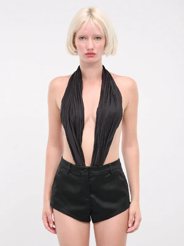 Organza Bodysuit (BS-B03-BLACK)