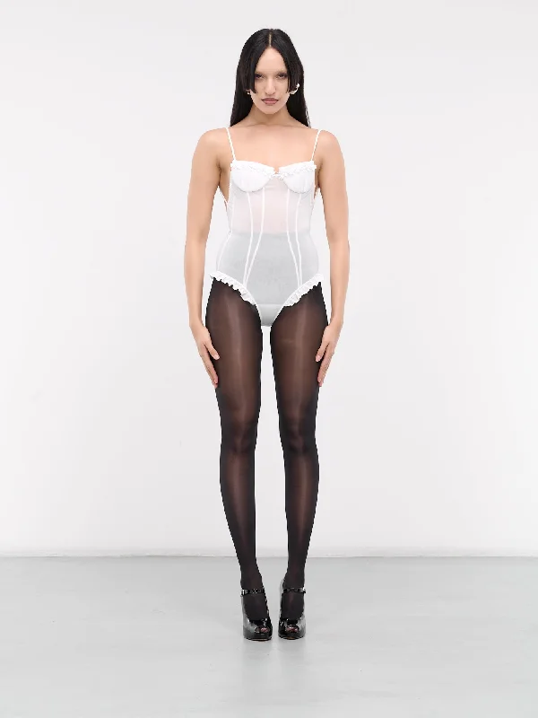 Bow Bodysuit (FSDDTO12-WRK001-WHITE)