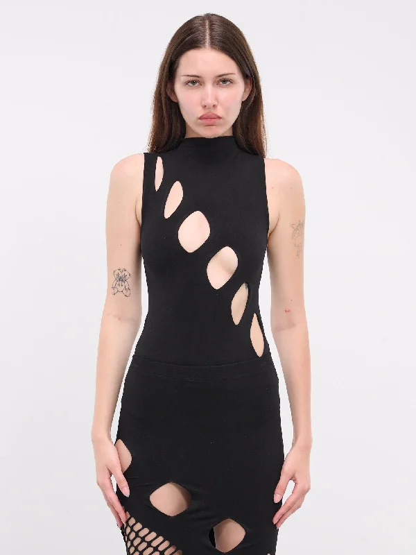 Pisces Bodysuit (KW-BS-B01-BLACK)