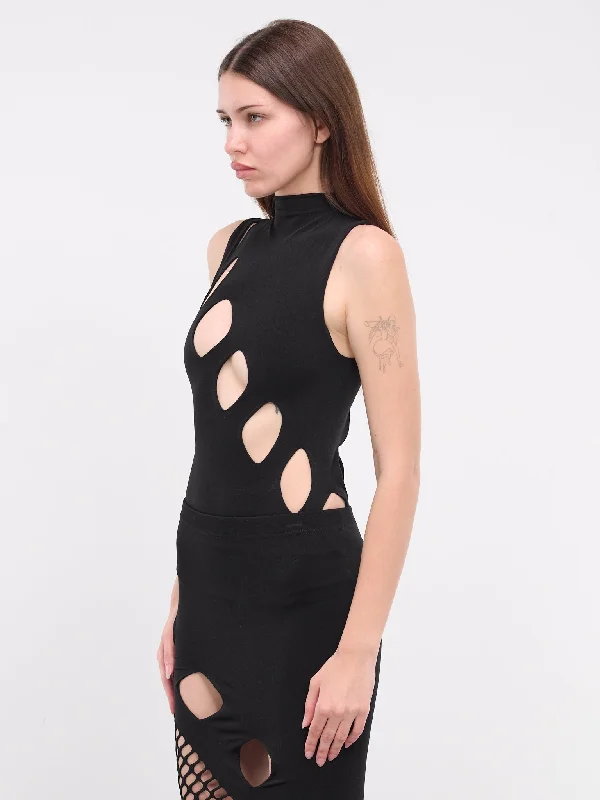 Pisces Bodysuit (KW-BS-B01-BLACK)