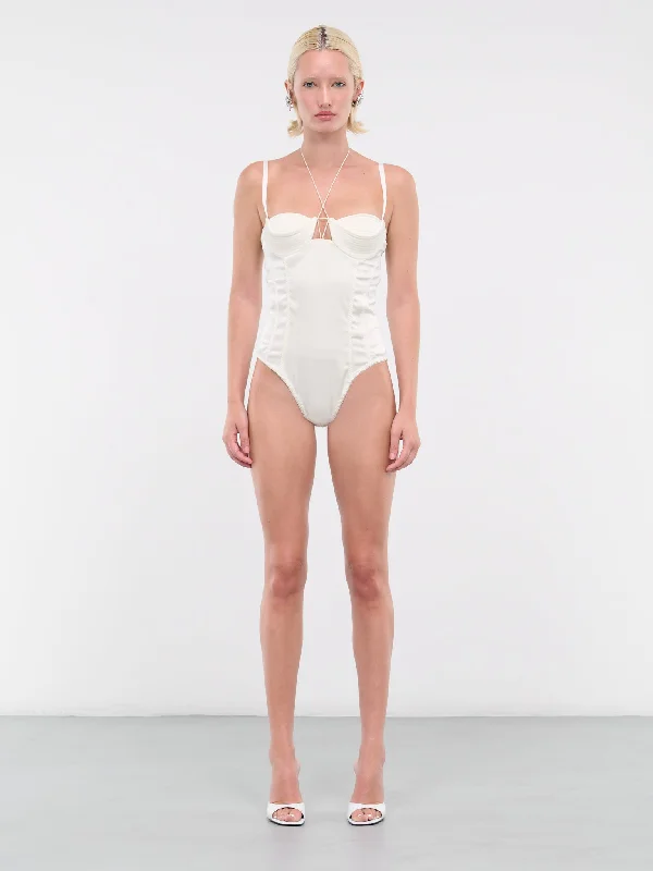 Kersti Bodysuit (PF2333-IVORY)