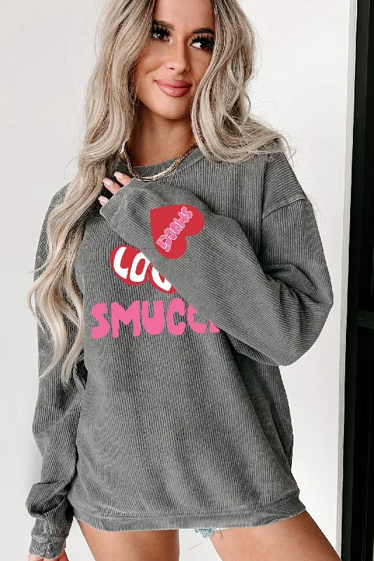 a-smucci-kind-of-love-corded-graphic-crewneck-charcoal-print-on-demand