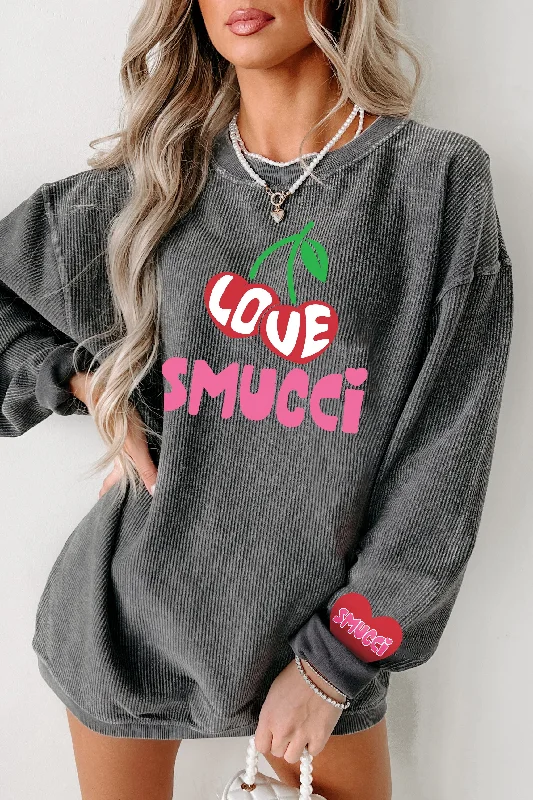 a-smucci-kind-of-love-corded-graphic-crewneck-charcoal-print-on-demand