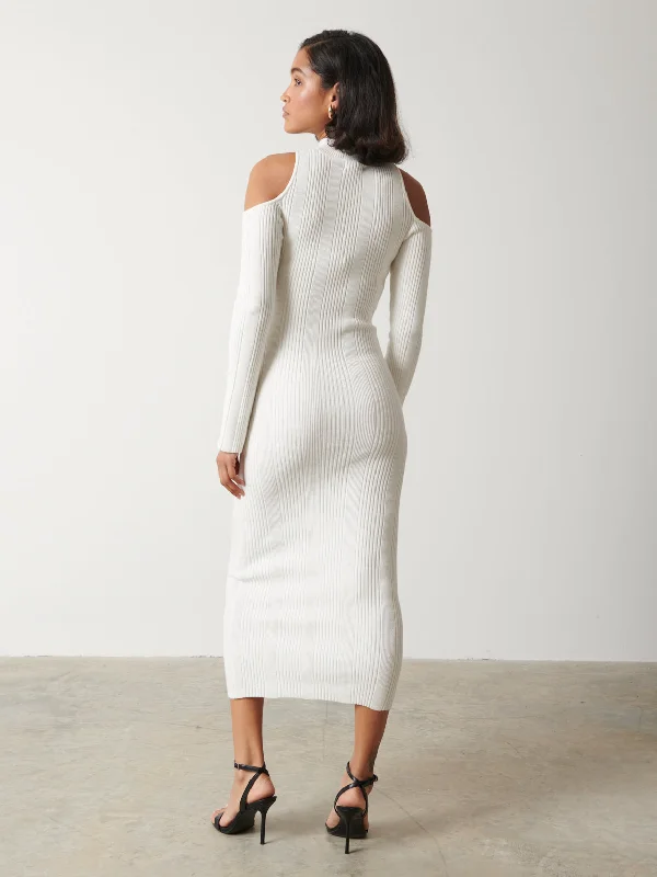 alivia-cut-out-shoulder-midaxi-knit-dress-cream