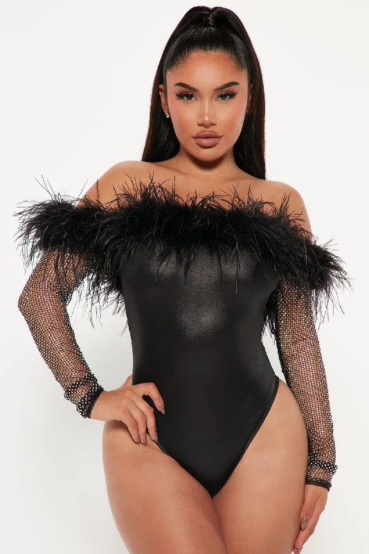 all-things-expensive-feather-bodysuit-black