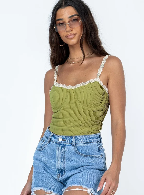 arielle-bustier-green