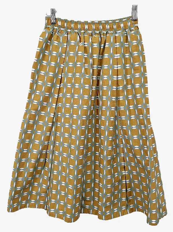 Assorted Brands Classic Cotton A Line Midi Skirt Size S