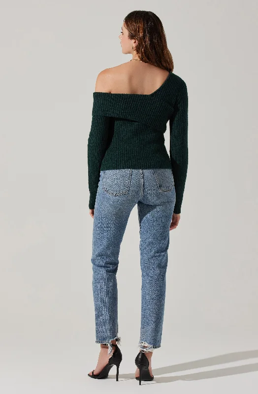 asymmetrical-foldover-sweater