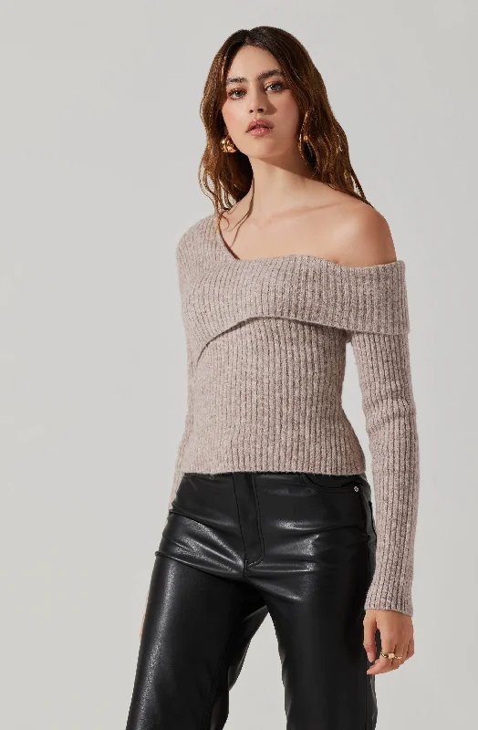 asymmetrical-foldover-sweater