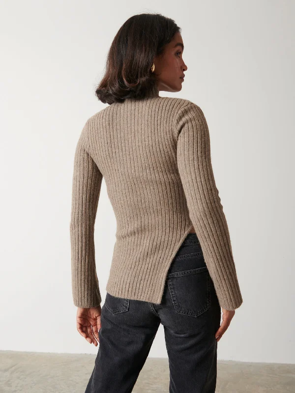 charley-turtle-neck-asymmetric-hem-knit-top-mushroom