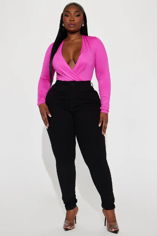 clarissa-surplice-bodysuit-fuchsia