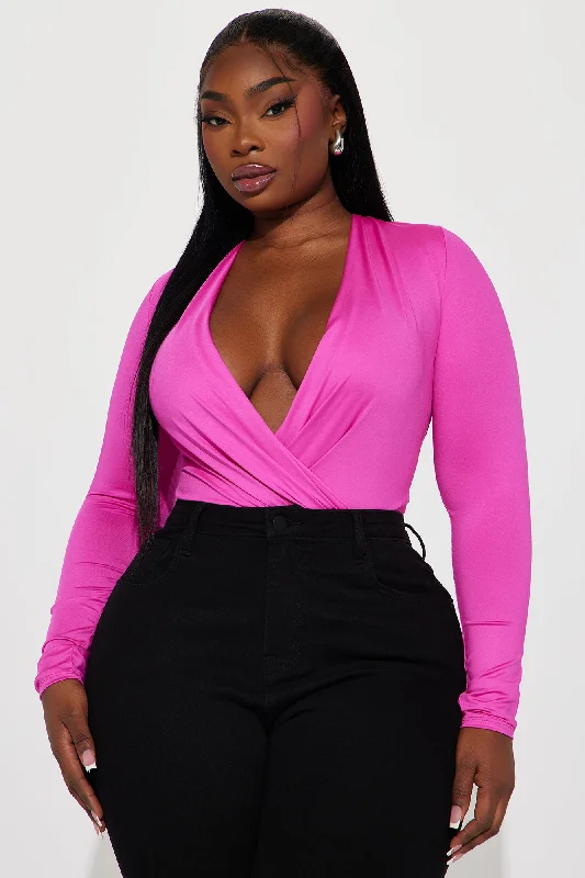 clarissa-surplice-bodysuit-fuchsia