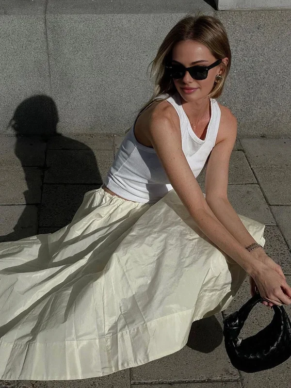 creamy-leisure-midi-skirt