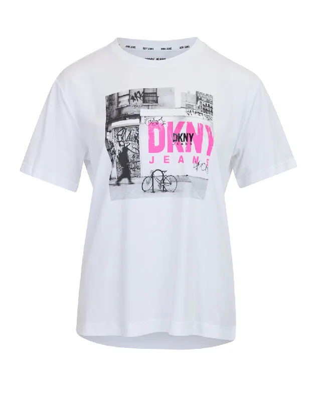 Cotton Modal Photoreal Grafitti Tee