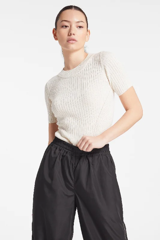 Doofy Knit Blouse - Off White