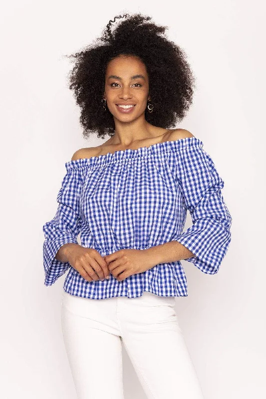 gingham-bardot-top-in-blue