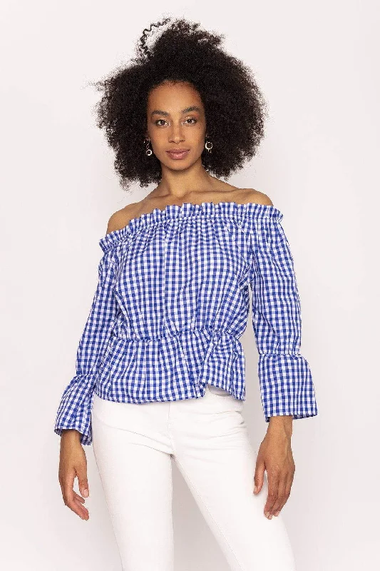 gingham-bardot-top-in-blue