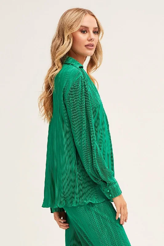 green-plisse-shirt-long-sleeve-button-front-wc12543x-f3