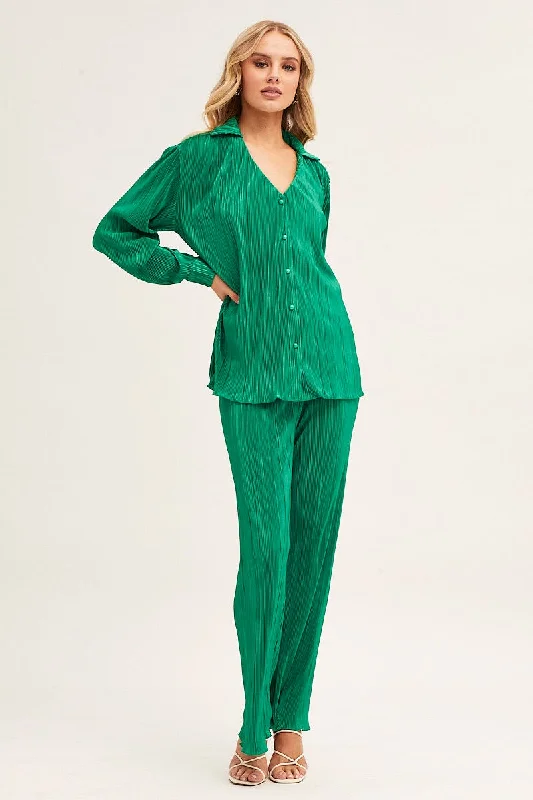 green-plisse-shirt-long-sleeve-button-front-wc12543x-f3