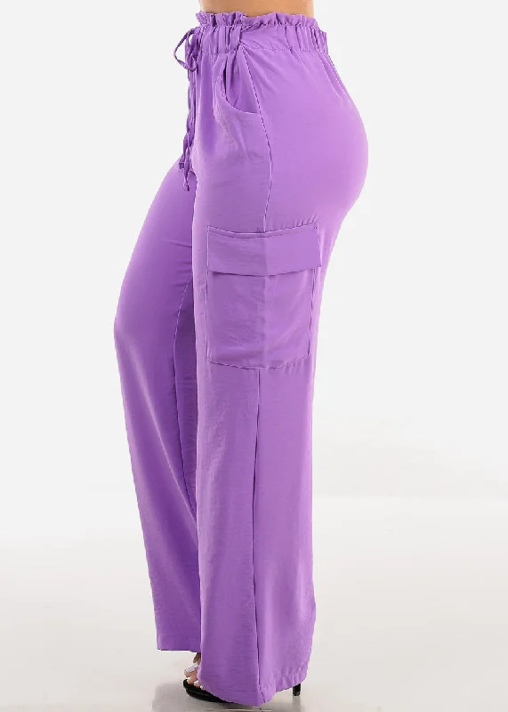 high-drawstring-waist-wide-leg-cargo-pants-purple-ip9069prpl