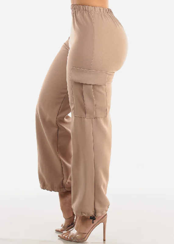 high-waist-drawstring-hem-cargo-pants-beige-bp16257coco