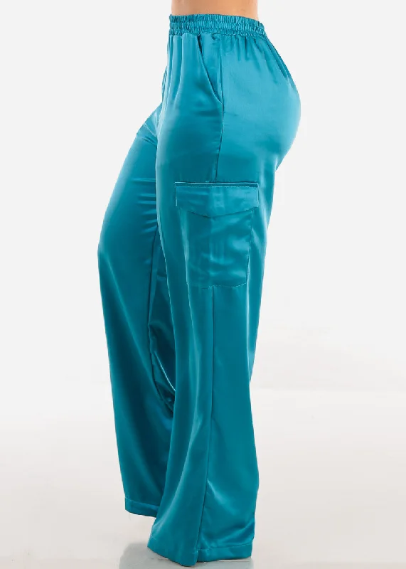 high-waisted-satin-wide-legged-cargo-pants-blue-bp05717blu