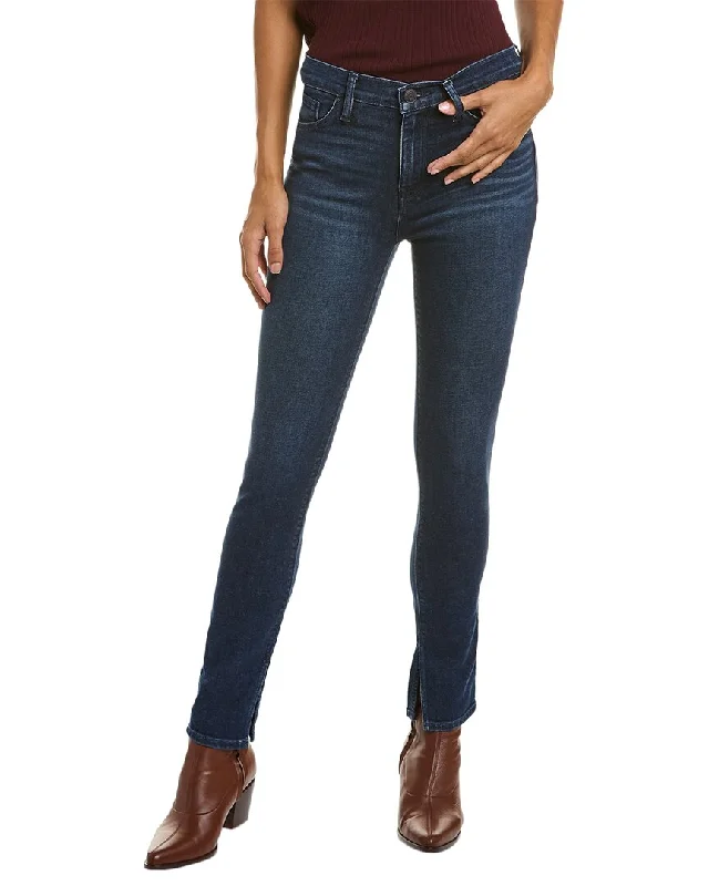 HUDSON Jeans Nico Mid-Rise Fossil Super Skinny Jean