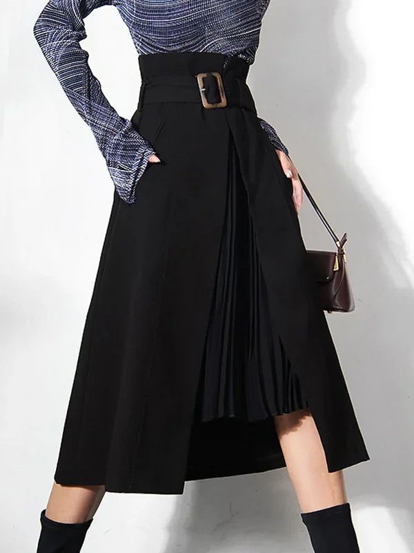 irregular-package-belted-midi-skirt