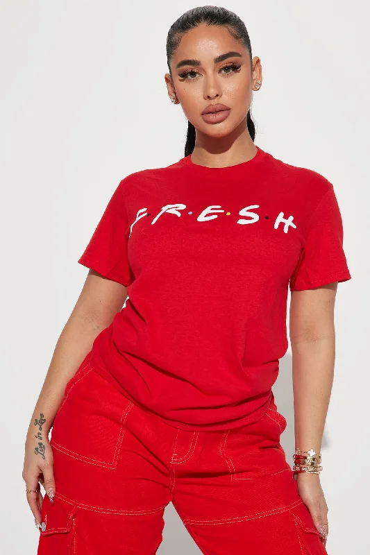 Keepin' It Fresh T-Shirt - Red